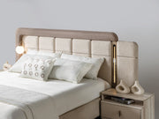 Bern Bedroom (Queen Frame With Headboard & Dresser With Mirror & 2 Nightstand) - 120-BERN-SET