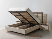 Bern Bedroom (Queen Frame With Headboard & Dresser With Mirror & 2 Nightstand) - 120-BERN-SET