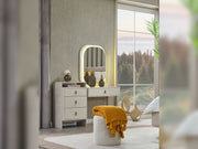 Bern Bedroom (Queen Frame With Headboard & Dresser With Mirror & 2 Nightstand) - 120-BERN-SET