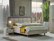 Bern Bedroom (Queen Frame With Headboard & Dresser With Mirror & 2 Nightstand) - 120-BERN-SET