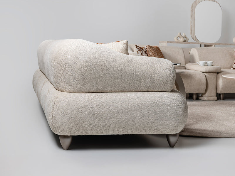 Bern Convertible Sofa Cream in Cream - 101-BERN-PUK82015-3