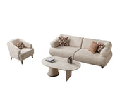 Bern Convertible Sofa Cream in Cream - 101-BERN-PUK82015-3