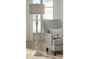 Bernadate Whitewash Floor Lamp - DMV FurnitureFloor Lamps