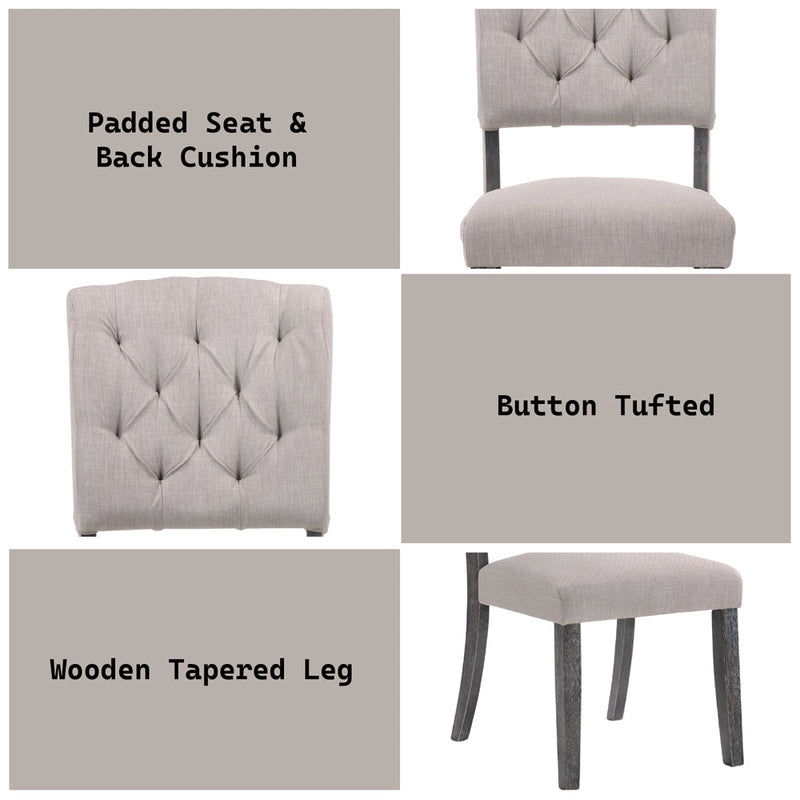 Bernard Side Chair (Set-2) - 66192