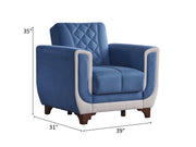 Berre 39" Wide Convertible Armchair - Accent Chairs