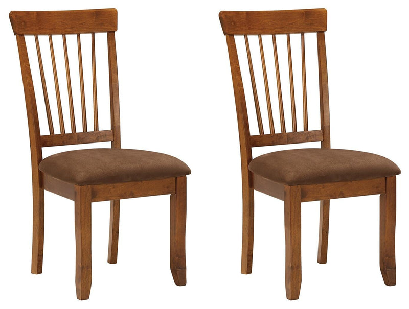 Berringer Rustic Brown Dining Chair (Set of 2) - D199-01X2