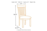 Berringer Rustic Brown Dining Chair (Set of 2) - DMV FurnitureDining Chair