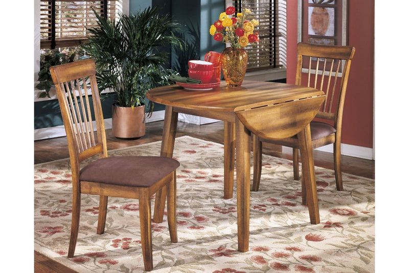 Berringer Rustic Brown Dining Drop Leaf Table - DMV FurnitureDining Table