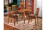 Berringer Rustic Brown Dining Drop Leaf Table - DMV FurnitureDining Table