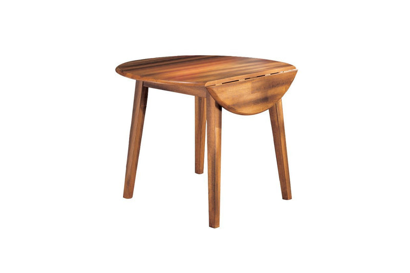 Berringer Rustic Brown Dining Drop Leaf Table - DMV FurnitureDining Table