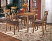 Berringer Rustic Brown Drop Leaf Dinette Set - DMV FurnitureDining Room Set