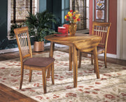 Berringer Rustic Brown Drop Leaf Dinette Set - DMV FurnitureDining Room Set