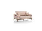 Beta 3-pieces (Sofa & Loveseat & Chair) Livingroom Set Beige in Beige - 101-BET-KAY065-321