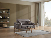 Beta Convertible Loveseat Fume in Fume - 101-BET-KAY375-2