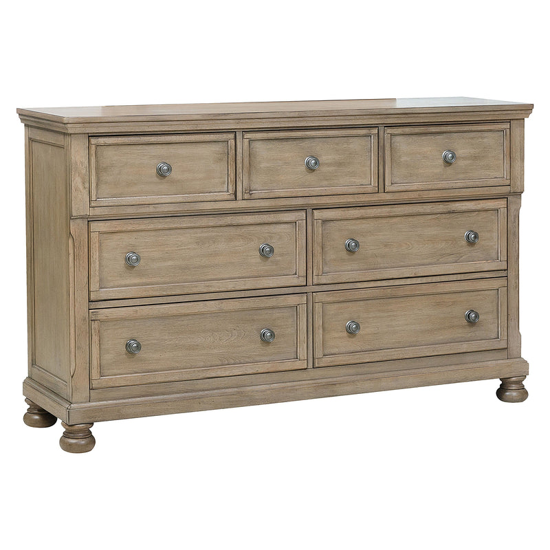 Bethel Wire Brushed Gray Sleigh Storage Platform Bedroom Set - DMV FurnitureBedroom Set