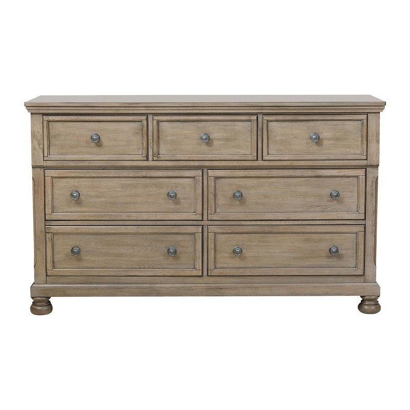 Bethel Wire Brushed Gray Sleigh Storage Platform Bedroom Set - DMV FurnitureBedroom Set