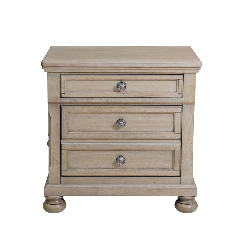 Bethel Wire Brushed Gray Sleigh Storage Platform Bedroom Set - DMV FurnitureBedroom Set