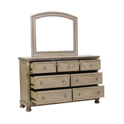 Bethel Wire Brushed Gray Sleigh Storage Platform Bedroom Set - DMV FurnitureBedroom Set