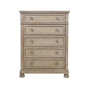 Bethel Wire Brushed Gray Sleigh Storage Platform Bedroom Set - DMV FurnitureBedroom Set