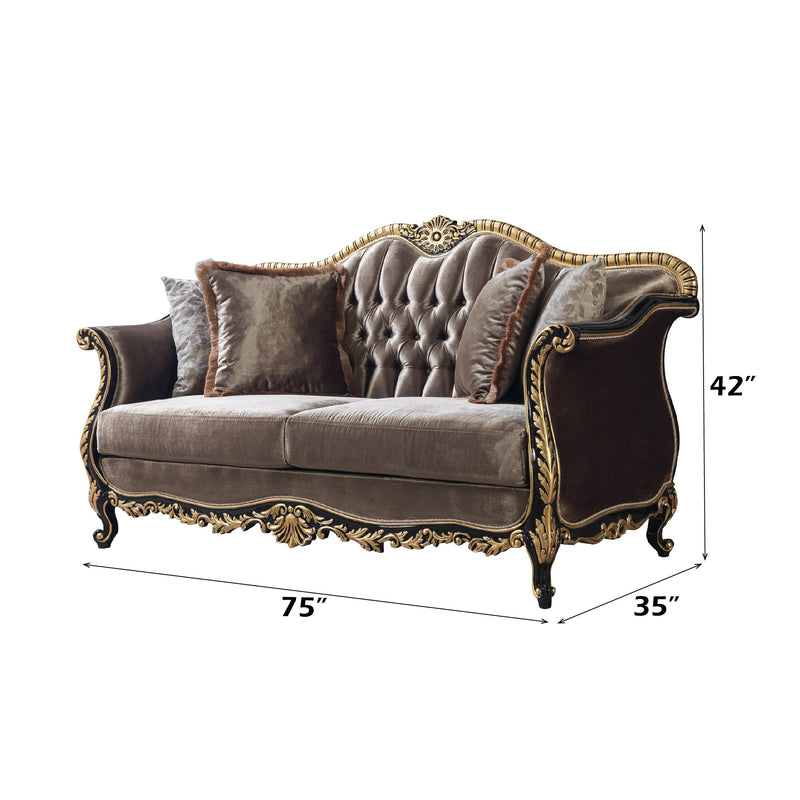 Betria Loveseat W/4 Pillows - LV01888
