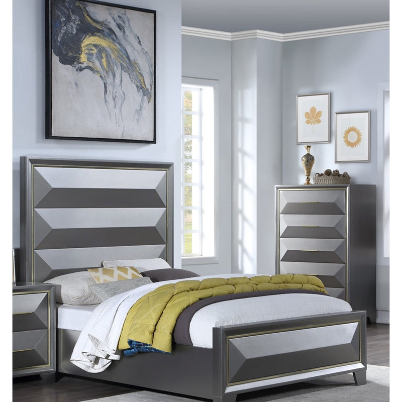 BHE5002-44*5 44" Bed Set (2Bed+NS+DR+MR) - BHE5002-44*5