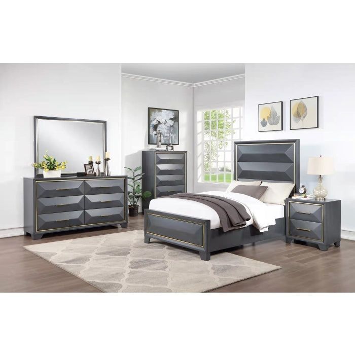 BHE5002DGYF* (3) Full Size Platform Bed - BHE5002DGYF*