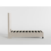 BHE5878BE-39* (2) 39” Beige Microfiber Platform Bed - BHE5878BE-39*