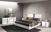 Bianca Marble Bed Queen - DMV Furniture