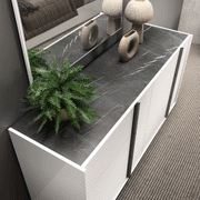 Bianca Marble Bedroom Set - DMV Furniture