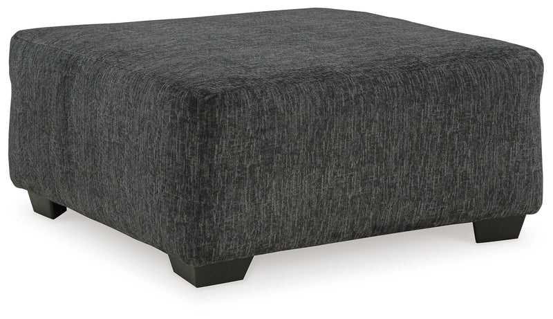 Biddeford 2-Piece Sectional with Ottoman in Shadow - PKG015089