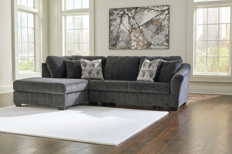 Biddeford Shadow 2 - Piece LAF Chaise Sectional - DMV FurnitureSectional