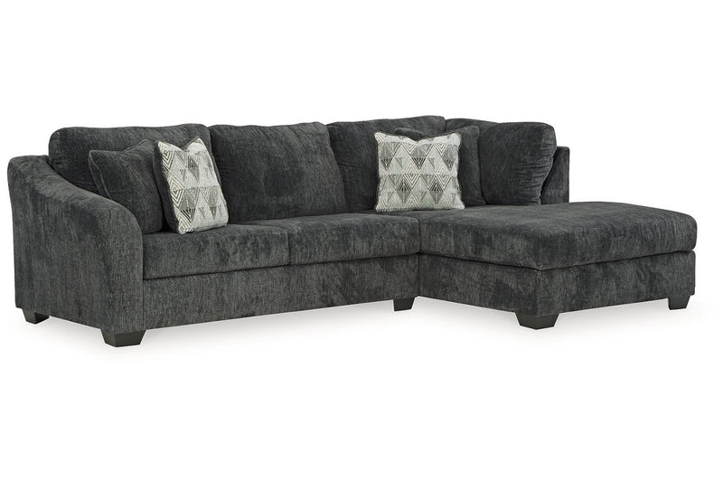 Biddeford Shadow 2 - Piece RAF Chaise Sectional - DMV FurnitureSectional