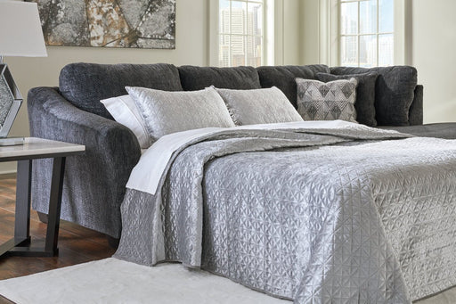 Biddeford Shadow 2 - Piece RAF Chaise Sleeper Sectional - DMV FurnitureSleeper Sectional
