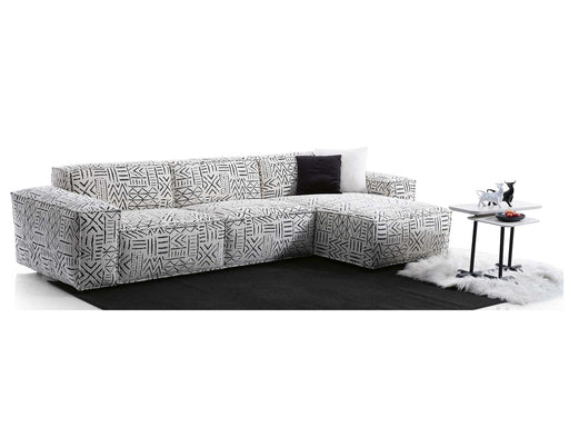 Bigmama Sectional Sofa in Grey - 200-ELI-BIG-FUGA 12-S