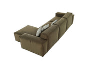 Bigmama Sectional Sofa in Grey - 200-ELI-BIG-FUGA 12-S