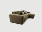 Bigmama Sectional Sofa in Khaki - 200-ELI-BIG-T-911-S
