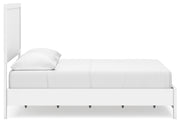 Binterglen Full Panel Bed with Dresser and Nightstand in White - DMV FurnitureYouth Bedroom Set