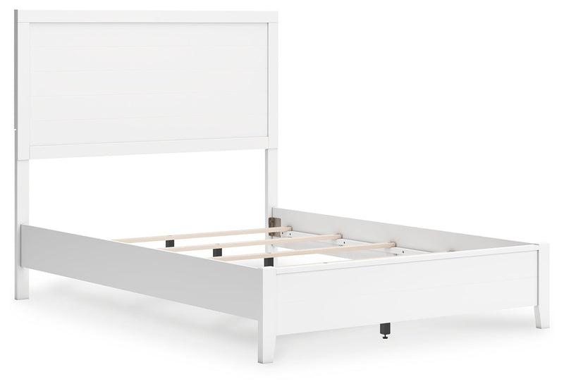 Binterglen Full Panel Bed with Dresser and Nightstand in White - DMV FurnitureYouth Bedroom Set