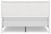 Binterglen King Panel Bed with Dresser and 2 Nightstands in White from Ashley - DMV Furniture