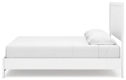 Binterglen King Panel Bed with Dresser and 2 Nightstands in White from Ashley - DMV Furniture