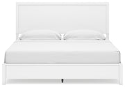 Binterglen King Panel Bed with Dresser and Nightstand in White - DMV FurnitureBedroom Set