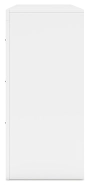 Binterglen White Dresser - B427-31