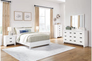Binterglen White Full Panel Bed - DMV FurnitureFull Bed