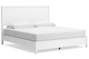 Binterglen White King Panel Bed - DMV FurnitureKing Bed