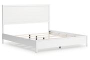 Binterglen White King Panel Bed - DMV FurnitureKing Bed