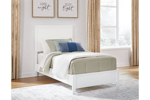 Binterglen White Twin Panel Bed - DMV FurnitureTwin Bed