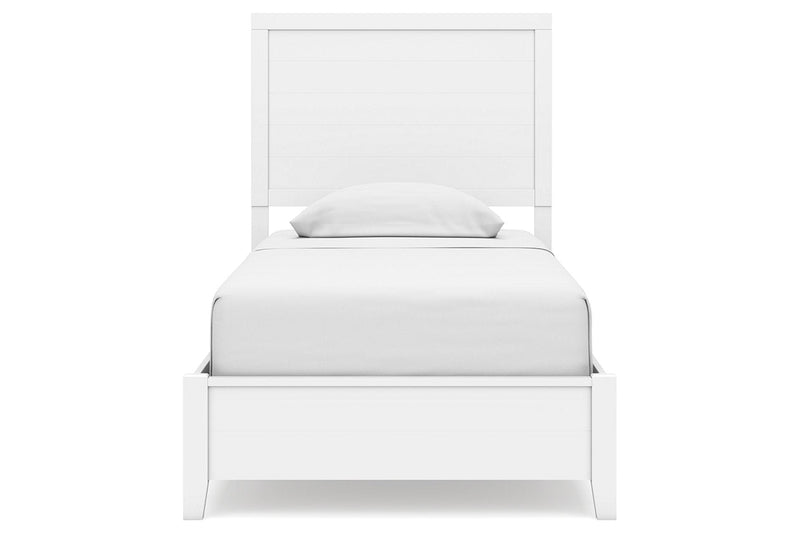 Binterglen White Twin Panel Bed - DMV FurnitureTwin Bed