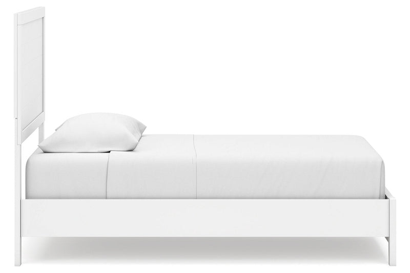 Binterglen White Twin Panel Bed - DMV FurnitureTwin Bed