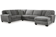 Birkdale Court Gray 3 - Piece Sectional with Chaise - DMV FurnitureSectional
