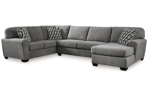 Birkdale Court Gray 3 - Piece Sectional with Chaise - DMV FurnitureSectional